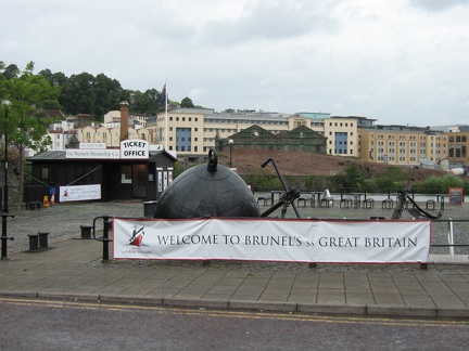 SS Great Britain Sign